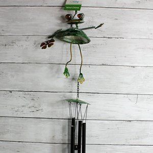 NEW Metal Wind Chime Noise Maker Garden Patio Outdoor Yard Decor Frog